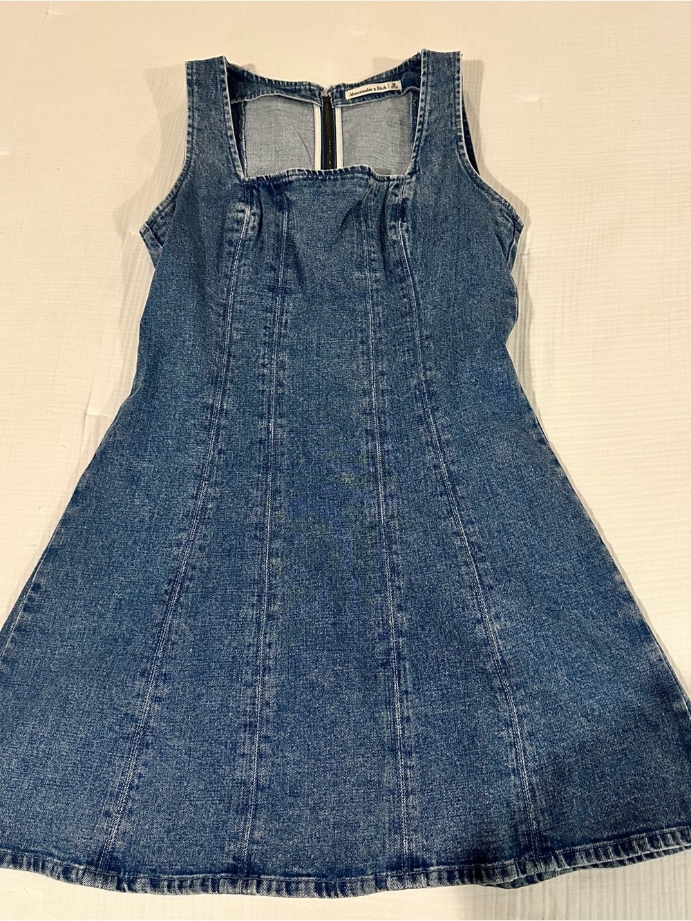 Abercrombie & Fitch Blue Denim Mini Dress
